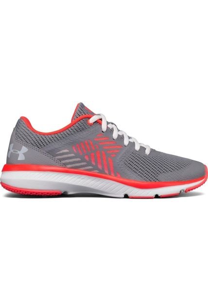 Tenis Under Armour Micro G Presstr Para Mujer-Gris Claro