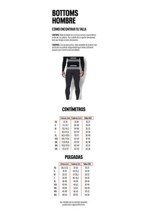 Pantalon Hombre UNDER ARMOUR UA SMARTFORM RUSH LE Negro Under Armour