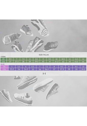 Tenis Under Armour Micro G Presstr Para Mujer-Gris Claro