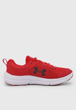 Tenis Running Rojo-Negro-Blanco UNDER ARMOUR Charged Assert 10