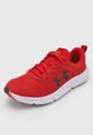 Tenis Running Rojo-Negro-Blanco UNDER ARMOUR Charged Assert 10 de Under Armour