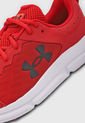 Tenis Running Rojo-Negro-Blanco UNDER ARMOUR Charged Assert 10 de Under Armour