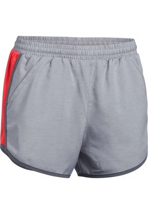Short Under Armour W Fly By-Gris Claro