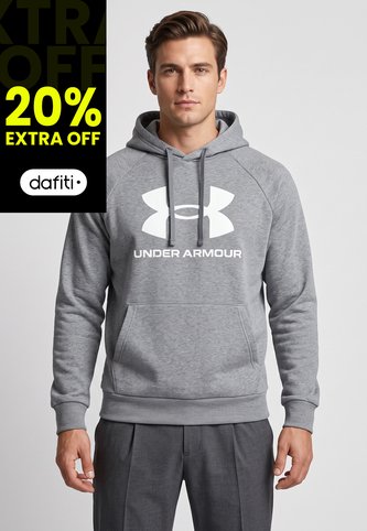 Hoodie UNDER ARMOUR Rival Gris Under Armour