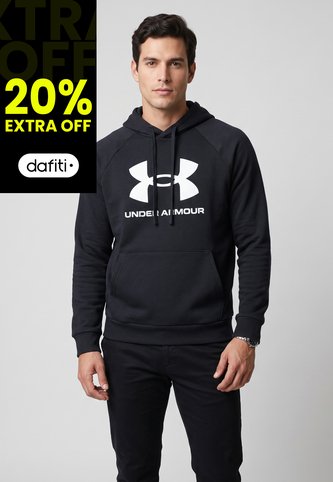 Hoodie UNDER ARMOUR Rival Negro Under Armour