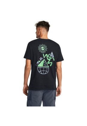 Camiseta Hombre UNDER ARMOUR RUN TRAIL SHORTSLEEV Negro Under Armour