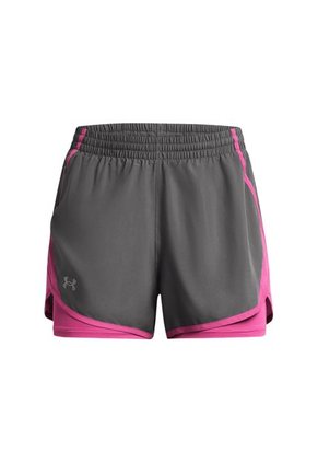 Short Under Armour Fly By 2-In-1 Shorts Mujer-Gris