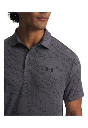 Camiseta Hombre UNDER ARMOUR PLAYOFF 3 PRNTD POLO Gris Under Armour