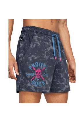 Short Hombre UNDER ARMOUR PJT RCK AOP RVL TRRY Gris Under Armour