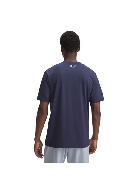 Camiseta Hombre Under Armour ABC CAMO BXD LOGO SS Azul Under Armour
