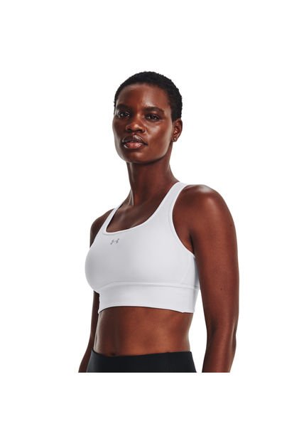 Sujetador Mujer UNDER ARMOUR CROSSBACK LONGLINE Blanco Under Armour