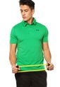 Camiseta Polo Verde Limón Under Armour de Under Armour