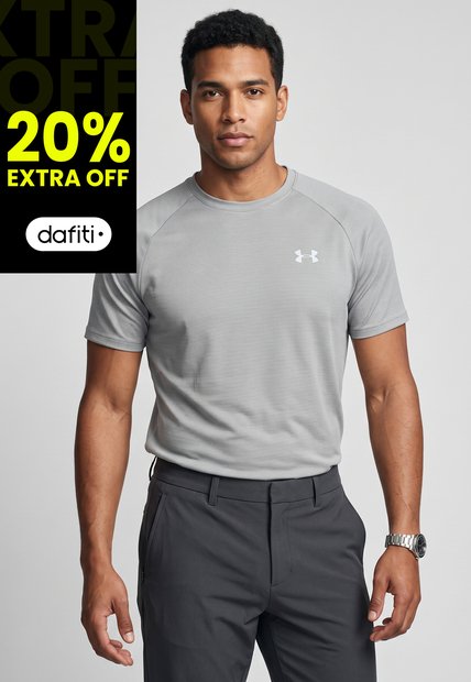 Camiseta Training UNDER ARMOUR Tech Textured  Gris