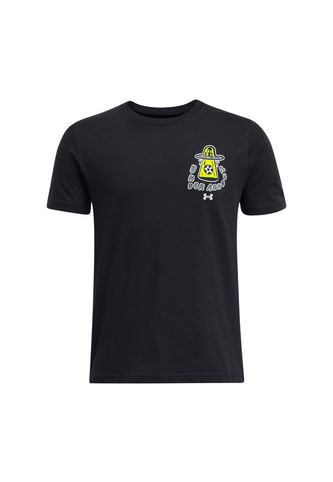 Camiseta Under Armour Kids Alien Soccer - Negro Under Armour