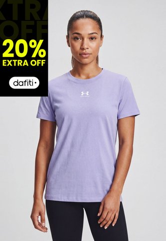 Camiseta UNDER ARMOUR Rival Core Lila Under Armour
