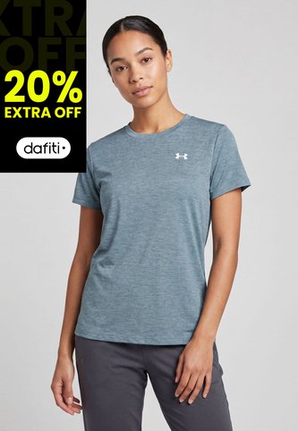Camiseta UNDER ARMOUR Tech Ssc- Twist Azul Under Armour