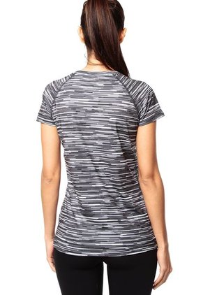 Camiseta Gris-Blanco-Negro Under Armour