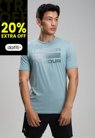Camiseta UNDER ARMOUR Team Issue Wordmark Ss Verde Under Armour