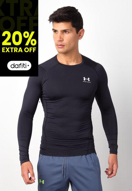Camiseta Manga Larga UNDER ARMOUR Negro