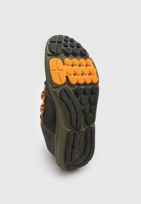 Tenis Running Verde Oliva-Naranja UNDER ARMOUR Charged Assert 5050