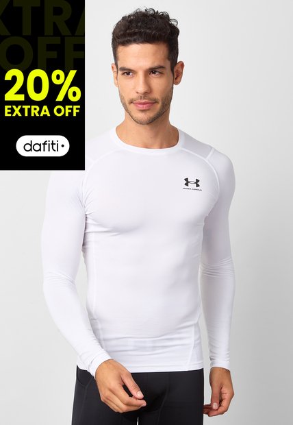 Camiseta Manga Larga UNDER ARMOUR Blanco