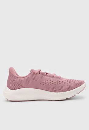 Tenis Running Palo Rosa-Blanco UNDER ARMOUR Charged Pursuit 3 BL
