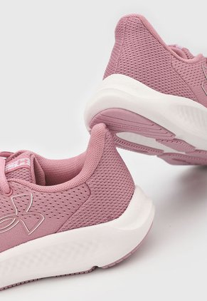 Tenis Running Palo Rosa-Blanco UNDER ARMOUR Charged Pursuit 3 BL