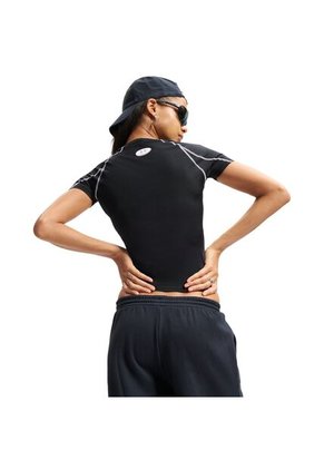 Camiseta Manga Larga Mujer Under Armour HEATGEAR ELITE SS Negro Under Armour