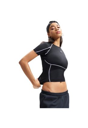Camiseta Manga Larga Mujer Under Armour HEATGEAR ELITE SS Negro Under Armour