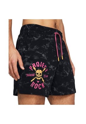 Short Hombre UNDER ARMOUR PJT RCK AOP RVL TRRY Negro Under Armour