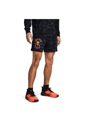 Short Hombre UNDER ARMOUR PJT RCK AOP RVL TRRY Negro Under Armour