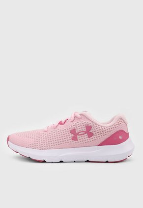 Tenis Running Palo Rosa-Magenta UNDER ARMOUR Surge 3