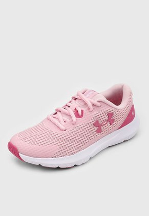 Tenis Running Palo Rosa-Magenta UNDER ARMOUR Surge 3