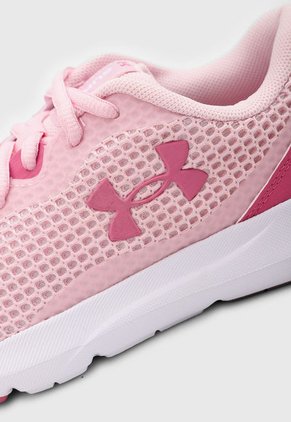 Tenis Running Palo Rosa-Magenta UNDER ARMOUR Surge 3