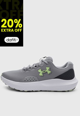 Tenis Running UNDER ARMOUR Charged Surge 4 Gris Under Armour