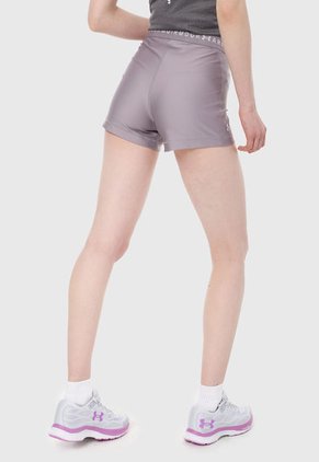 Short Lila-Gris UNDER ARMOUR Heathgear