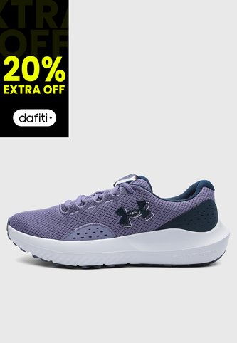 Tenis Running UNDER ARMOUR Charged Surge 4 Lila Under Armour