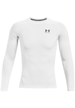 Camiseta Under Armour Hg Ls-Blanco