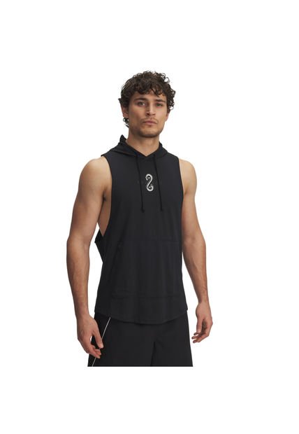 Camiseta Hombre UNDER ARMOUR PJT RCK SNAKE SL HD Negro Under Armour