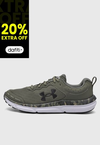 Tenis UNDER ARMOUR Charged Assert 10 Camo Verde Under Armour