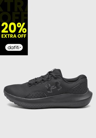 Tenis Running UNDER ARMOUR Charged Surge 4 Negro Under Armour