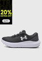 Tenis Running UNDER ARMOUR Charged Surge 4 Negro de Under Armour
