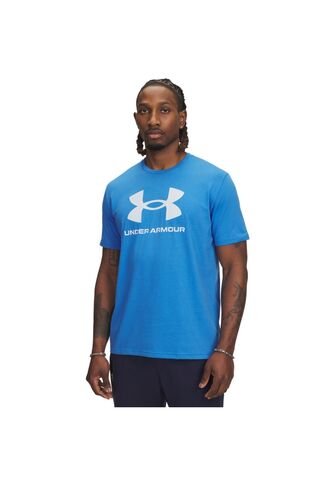 Camiseta Hombre Under Armour SPRTSTL LOGO UPDT SS Azul Under Armour Under Armour