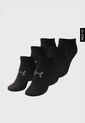 Medias X3 UNDER ARMOUR  Essential Low Cut Negro de Under Armour