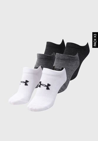 Medias Tobilleras x3 UNDER ARMOUR Essential No Shw Multicolor Under Armour