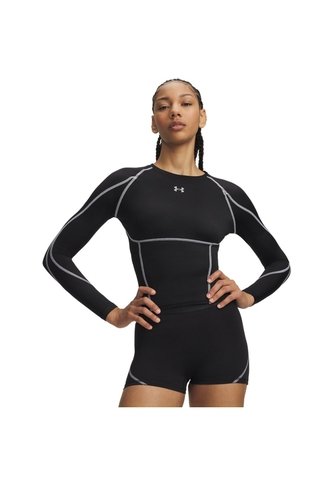 Camiseta Mujer Under Armour HEATGEAR ELITE LS Negro Under Armour Under Armour