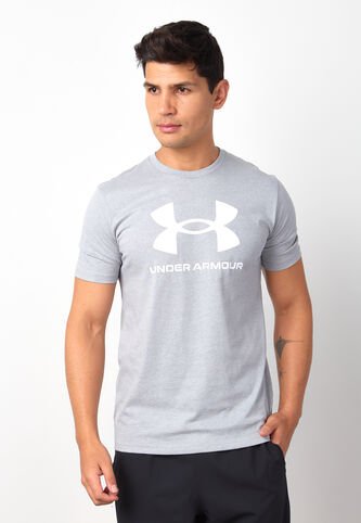Camiseta UNDER ARMOUR Sportstyle Logo Blanco Under Armour