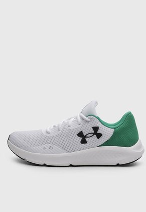 Tenis Running Under Armour Charged Pursuit 3 Blanco