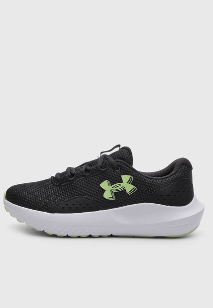 Tenis Running Under Armour Charged Surge 4  Negro