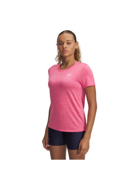 Camiseta Mujer UNDER ARMOUR TECH SSC TWIST Rosado Under Armour
